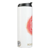 *~水彩ルートチャクラ記号の意図 タンブラー (回転左)