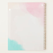 水彩レインボーイチゴ プランナー手帳 (裏面)