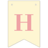 水彩レインボーバースデーパーティー バンティングフラッグ (第2の旗)