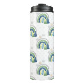 水彩レインボーパターン タンブラー (正面)