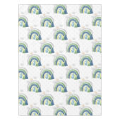 水彩レインボーパターン テーブルクロス (正面)