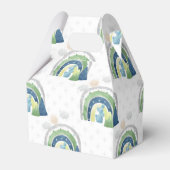 水彩レインボーパターン フェイバーボックス (正面サイド)