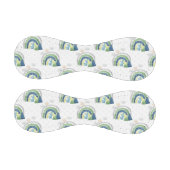 水彩レインボーパターン 野球ボール (パネル)