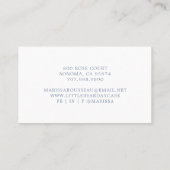 水彩レインボーベアデイケア 名刺 (裏面)