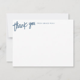 水彩レインボーベビーシャワーサンキューカード サンキューカード