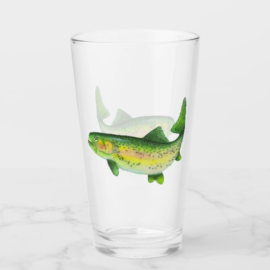 水彩レインボーマス タンブラーグラス (正面)