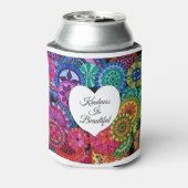 水彩レインボーマンダラハート 缶クーラー (缶裏面)