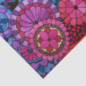 水彩レインボーマンダラハート 薄葉紙 (詳細)