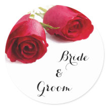 水彩レッドローズ – バラシール