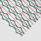 水彩レッド&グリーンクリスマストピアリー 薄葉紙 (詳細)