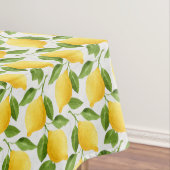 水彩レモンのパターンテーブルクロス テーブルクロス (インサイチュ)