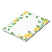 水彩レモンのメモ帳 ノートパッド (回転)