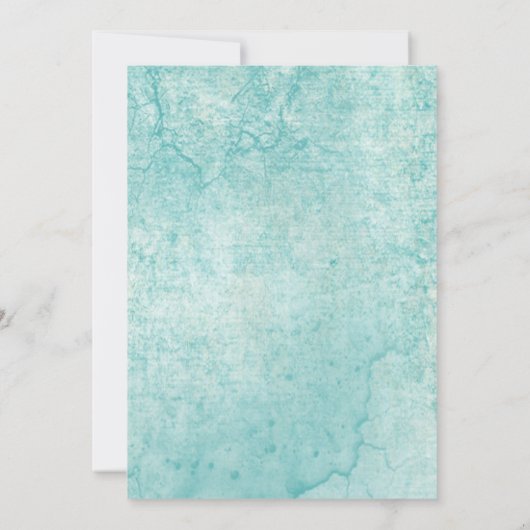 水彩レモンをテーマにした40歳の誕生日 招待状 (裏面)