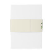 水彩レモンイエローシトラス素朴ズ結婚 招待状ベリーバンド (裏面例)