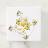 水彩レモンティーパーティーベビーシャワー フェイバータグ (インサイチュ)