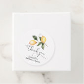 水彩レモンブライダルシャワー フェイバータグ (インサイチュ)