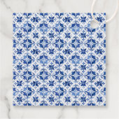 水彩レモンブルータイルリモンチェロ感謝してい フェイバータグ (裏面)