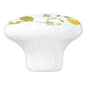 水彩レモンレモ葉ン2 セラミックノブ (側面)