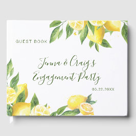 水彩レモン特別な機会 ゲストブック