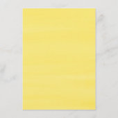 水彩レモン緑あなたの携帯電話の何 エンクロージャーカード (裏面)