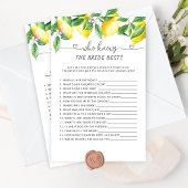 水彩レモン花嫁ゲームを知っ最高のている人