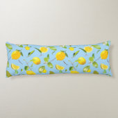 水彩レモン葉と3 ボディピロー (裏面)