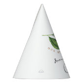 水彩レモン1位の誕生日パーティー パーティーハット (左)