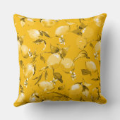 水彩レモン10 クッション (裏面)