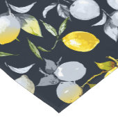 水彩レモン12 ショートテーブルランナー (コーナー)