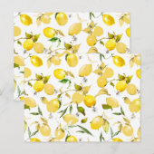 水彩レモン13 ポストカード (正面/裏面)