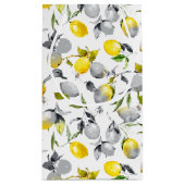 水彩レモン14 スモールペーパーバッグ (裏面)