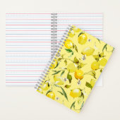 水彩レモン16 ノートブック (内側)