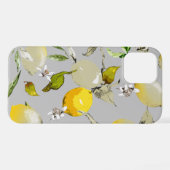 水彩レモン18 iPhoneケース (裏面横)