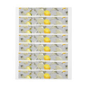 水彩レモン19 ラップアラウンドラベル (シート)