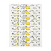 水彩レモン21 ラップアラウンドラベル (シート)