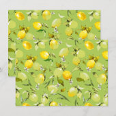 水彩レモン22 セーブザデート (正面/裏面)