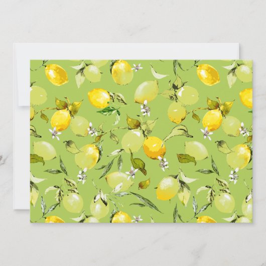 水彩レモン22 セーブザデート (正面)