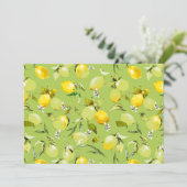 水彩レモン22 案内状 (スタンド正面)