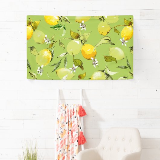 水彩レモン22 横断幕 (インサイチュ)