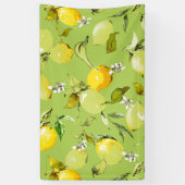 水彩レモン22 横断幕 (縦)