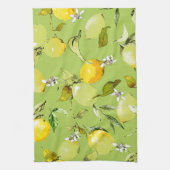 水彩レモン23 キッチンタオル (縦)