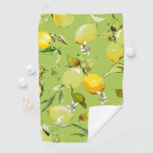 水彩レモン23 ゴルフタオル (インサイチュ)