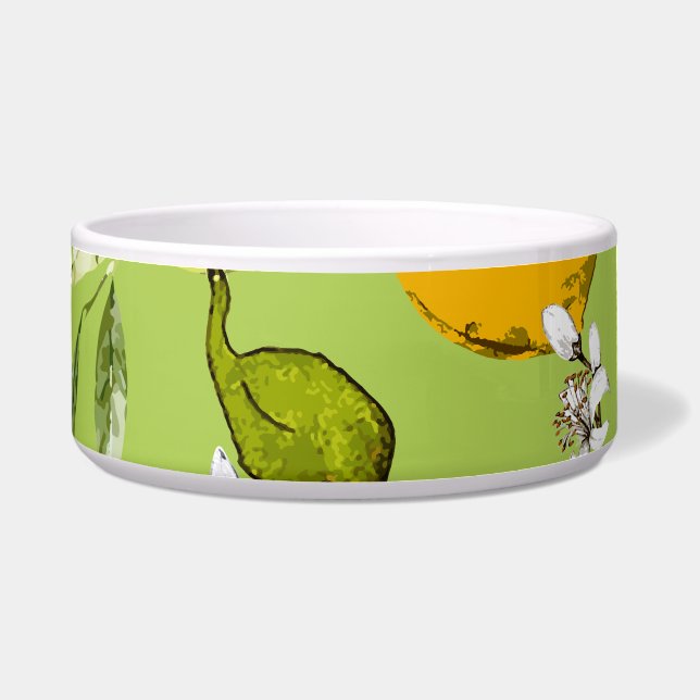 水彩レモン23 ボウル (正面)