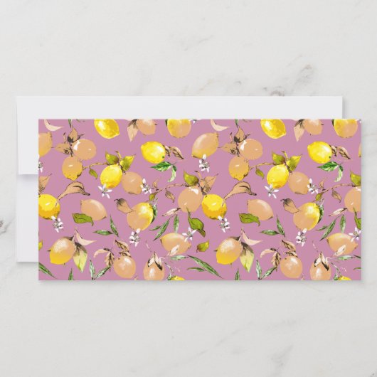 水彩レモン25 セーブザデート (正面)