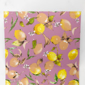 水彩レモン25 三つ折り案内状 (内部最初)