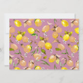 水彩レモン25 案内状 (裏面)