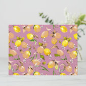 水彩レモン25 案内状 (スタンド正面)