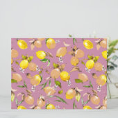 水彩レモン25 案内状 (スタンド正面)