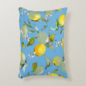 水彩レモン26 アクセントクッション (正面(垂直))