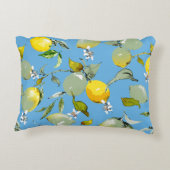 水彩レモン26 アクセントクッション (裏面)